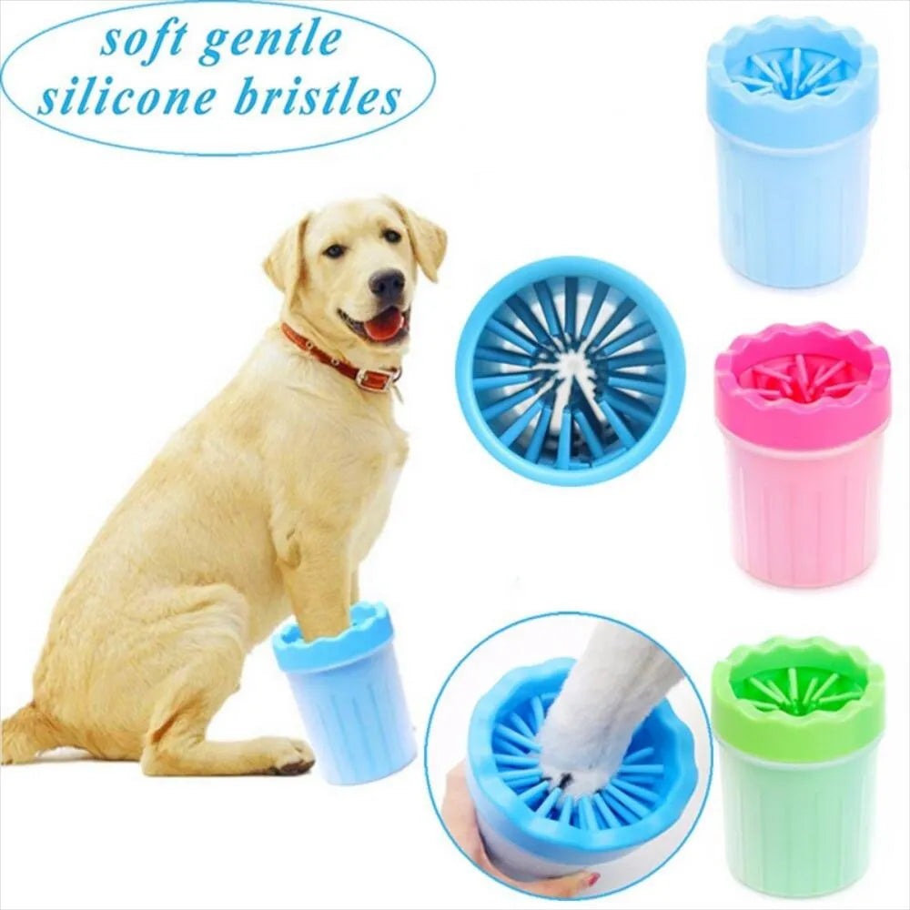 Vaso Limpiador de Patas Perros Portatil