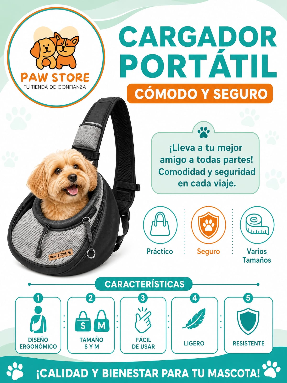 Cargador para mascotas