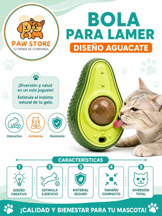 Bola para lamer mascota